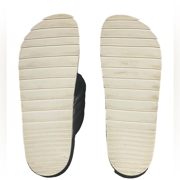 J/SLIDES NYC Wide Straps Sandals Women’s Size 8.5 Black - Picture 6 of 8
